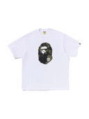 BAPE Shark Seijin Ape Head Relaxed Fit Tee White one-kickz