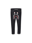 BAPE Shark Slim Stretch Denim Pants Indigo one-kickz