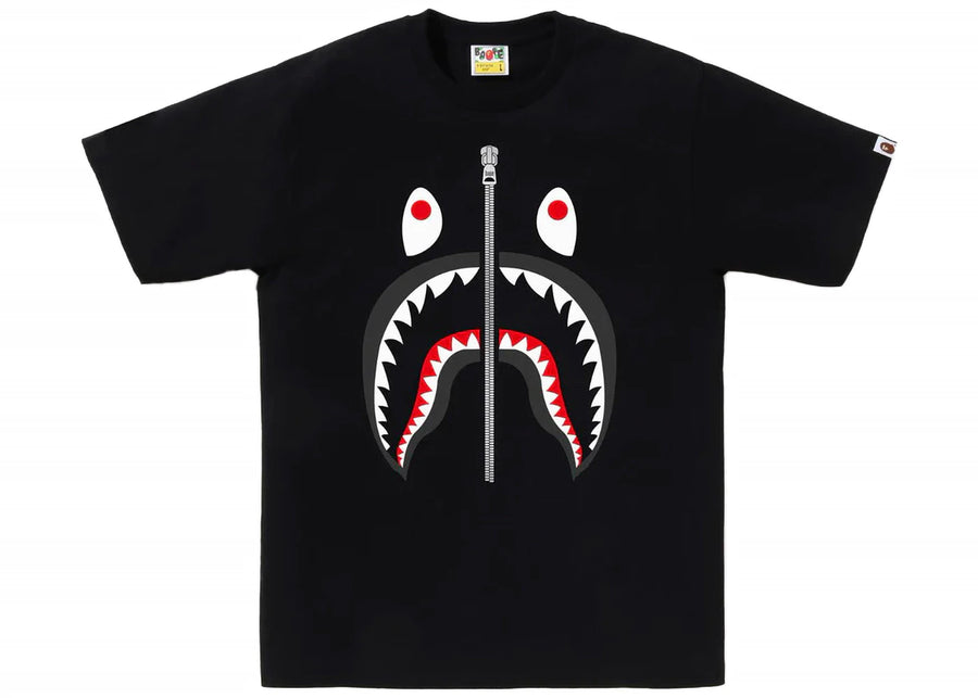 BAPE Shark Tee Black