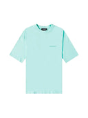 Balenciaga Back Logo Regular Fit Vintage T-shirt Mint one-kickz
