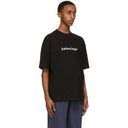 Balenciaga Copyright Large Fit T-Shirt Black one-kickz