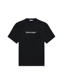 Balenciaga Copyright Large Fit T-Shirt Black one-kickz