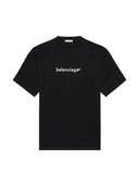 Balenciaga Copyright Large Fit T-Shirt Black one-kickz