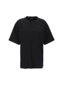 Balenciaga Handwritten Logo Rhinestones Black Tee one-kickz