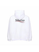 Balenciaga Political Campaign Logo Hoodie White one-kickz