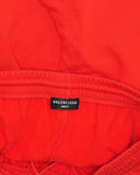 Balenciaga Sporty b Mini Logo Red Sweatshort one-kickz