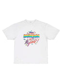 Balenciaga Women's 90/10 Large Fit Vintage T-Shirt White one-kickz