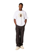 Bape A Bathing Ape Highsnobiety Camo Busy Works Relaxed Fit Tee White one-kickz