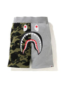 Bape A Bathing Ape Shark Camo & Gray SweatShort one-kickz