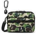 Bape side bag green carabiner