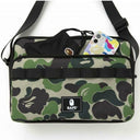Bape side bag green carabiner