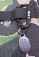 Bape side bag green carabiner