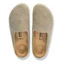 Birkenstock Amsterdam Wrapped Suede Leather Taupe