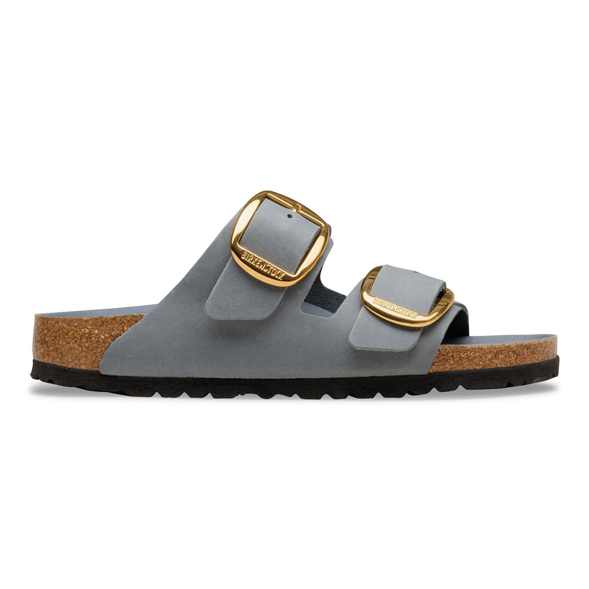 Birkenstock Arizona Big Buckle Natural Leather Oiled Basalt Gray
