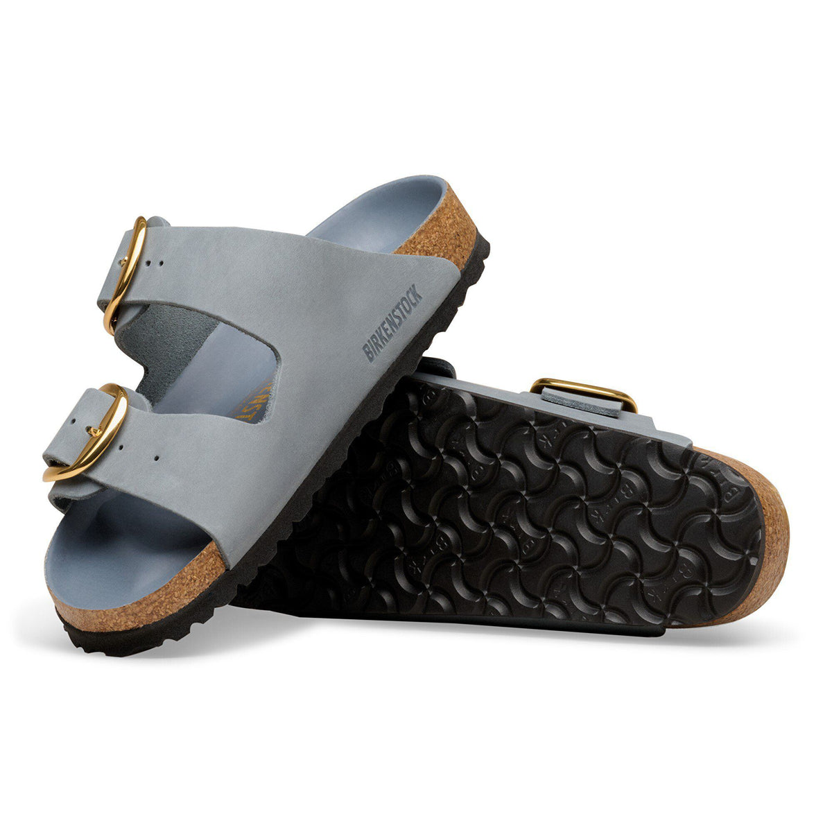 Birkenstock Arizona Big Buckle Natural Leather Oiled Basalt Gray
