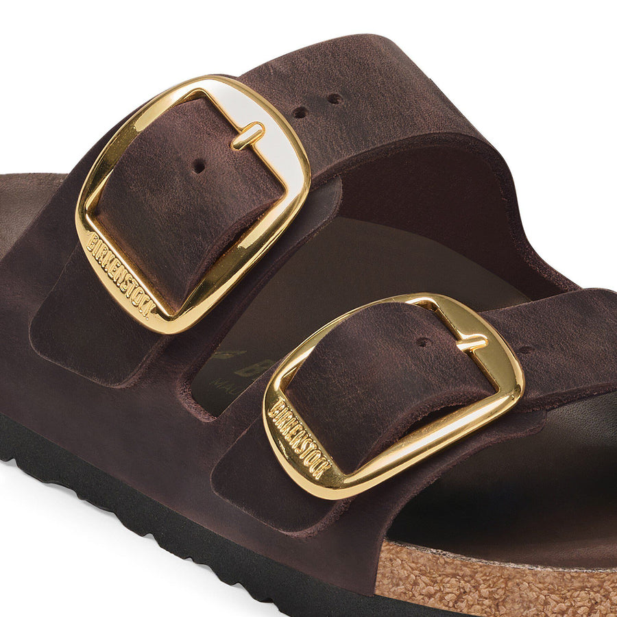 Birkenstock Arizona Big Buckle Natural Leather Oiled Habana