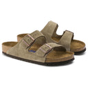 Birkenstock Arizona Soft Footbed Suede Leather Taupe one-kickz