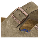Birkenstock Arizona Soft Footbed Suede Leather Taupe one-kickz