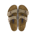 Birkenstock Arizona Soft Footbed Suede Leather Taupe