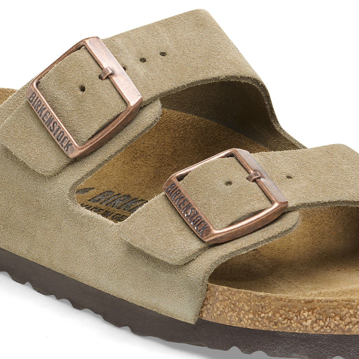 Birkenstock Arizona Suede Leather Taupe