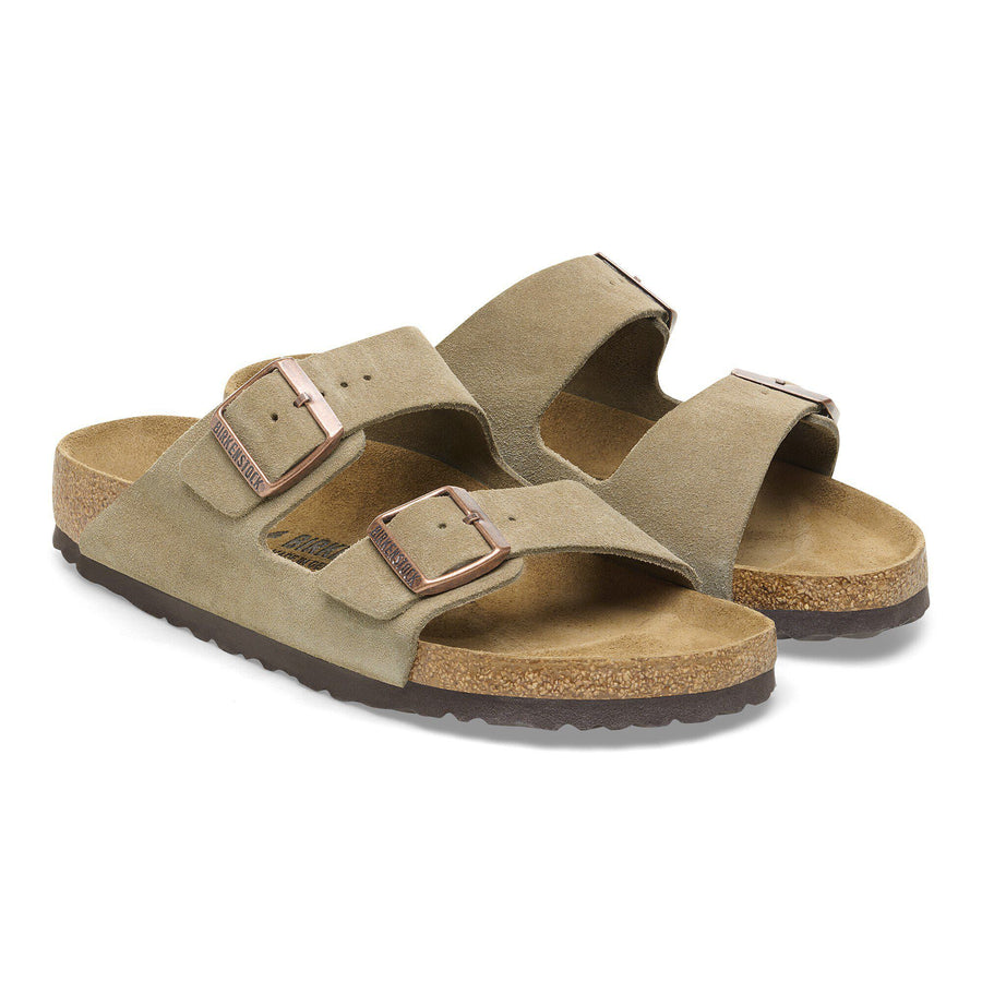 Birkenstock Arizona Suede Leather Taupe