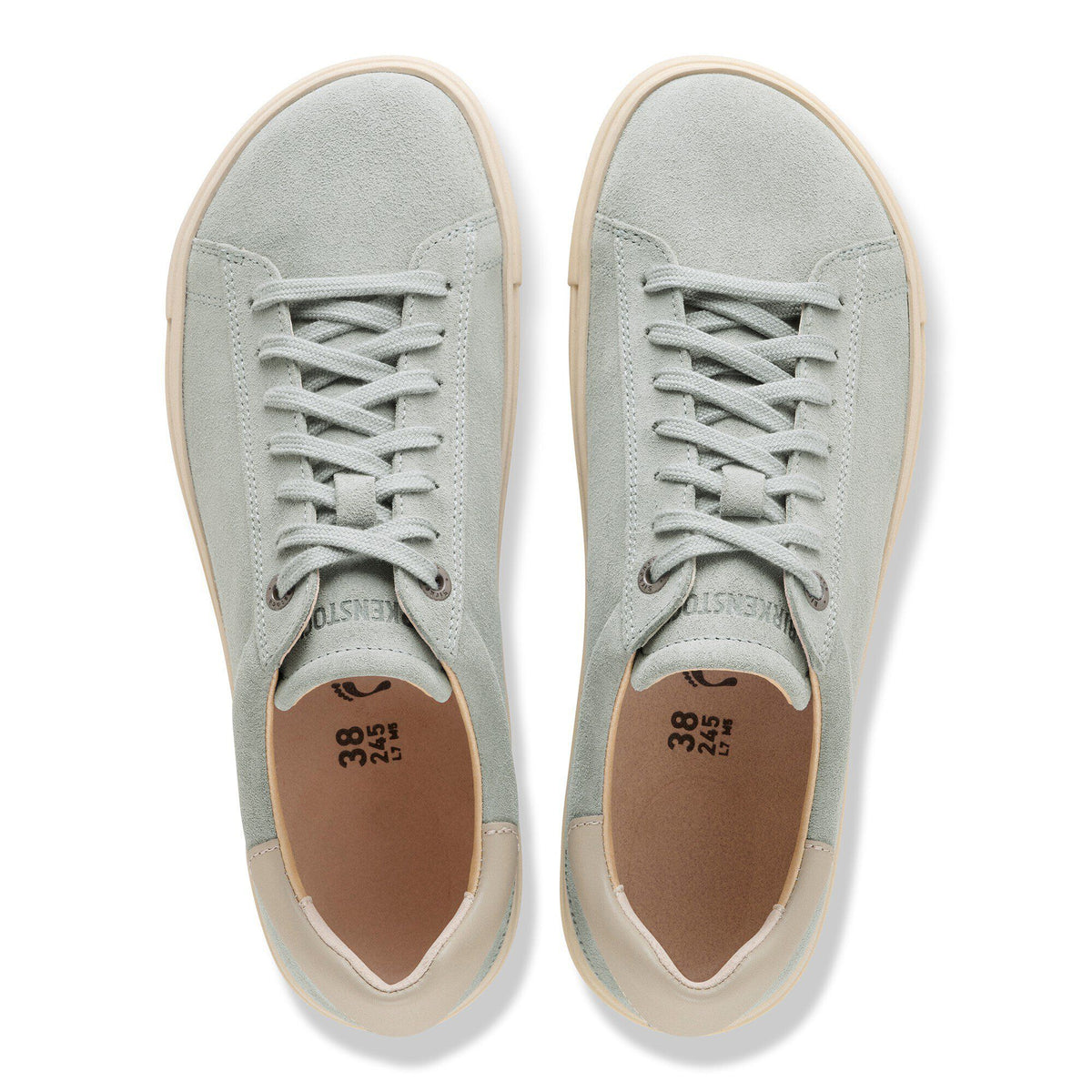 Birkenstock Bend Low Natural Leather/Suede Pure Sage/ Oyster