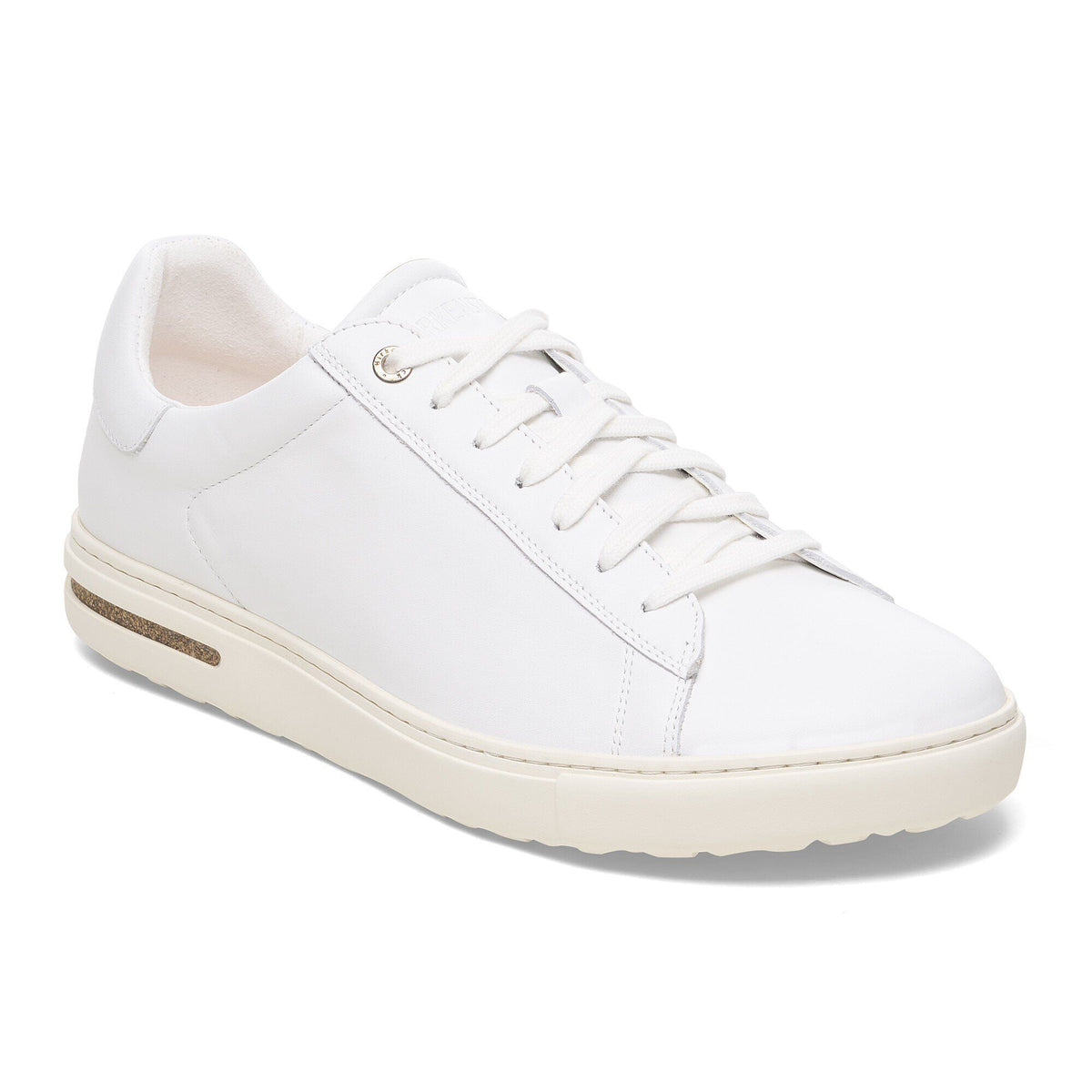 Birkenstock Bend Low Natural Leather White