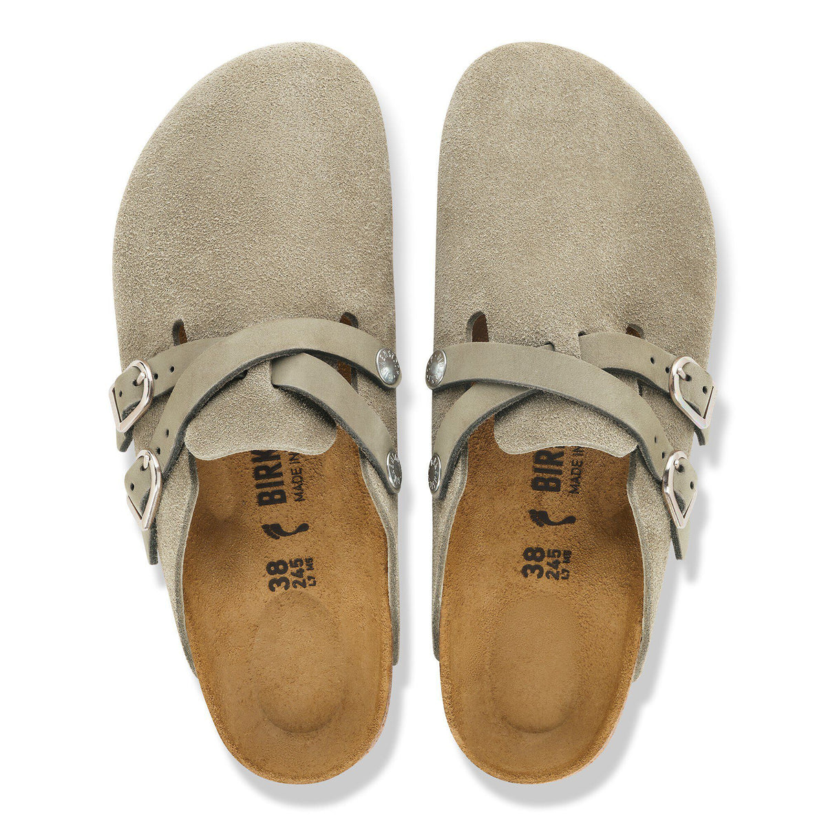 Birkenstock Blair Suede Leather Taupe