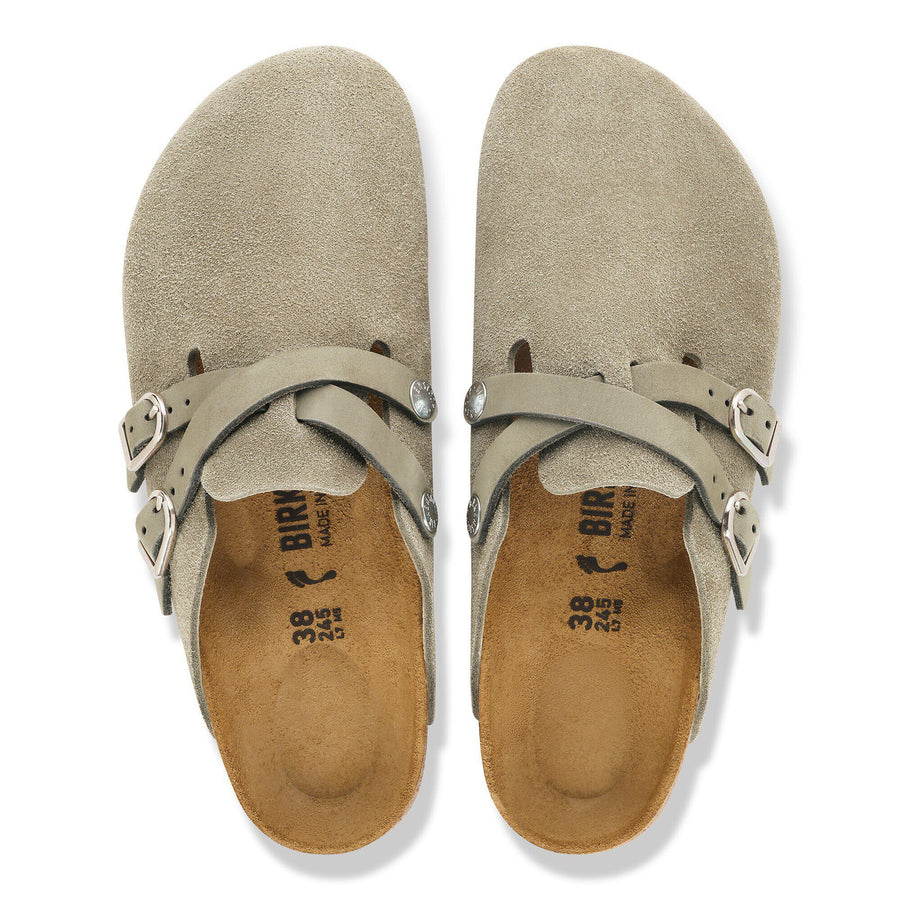 Birkenstock Blair Suede Leather Taupe