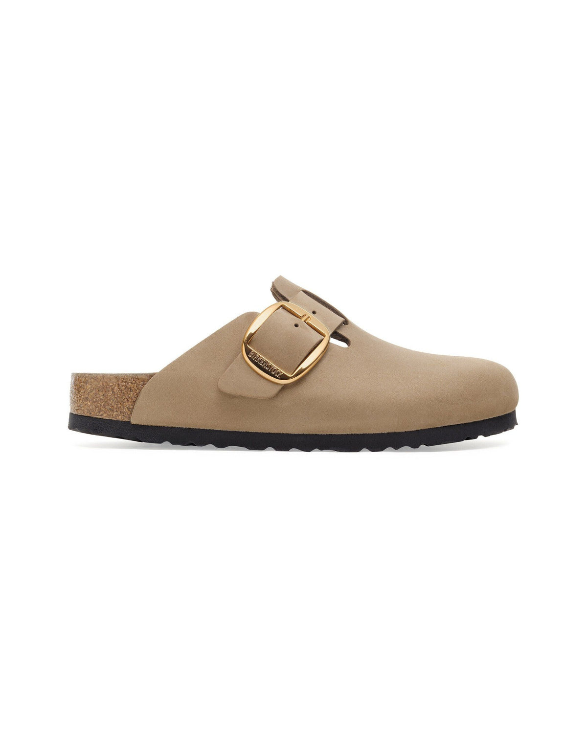 Birkenstock Boston Big Buckle Natural Leather Oiled Tobacco Brown