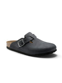 Birkenstock Boston Nubuck Oiled Black one-kickz