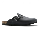 Birkenstock Boston Nubuck Oiled Black one-kickz