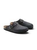 Birkenstock Boston Nubuck Oiled Black