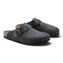 Birkenstock Boston Nubuck Oiled Black one-kickz