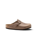 Birkenstock Boston Nubuck Oiled Tabacco Brown