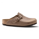 Birkenstock Boston Nubuck Oiled Tabacco Brown one-kickz