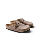 Birkenstock Boston Nubuck Oiled Tabacco Brown