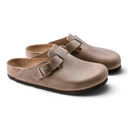 Birkenstock Boston Nubuck Oiled Tabacco Brown one-kickz