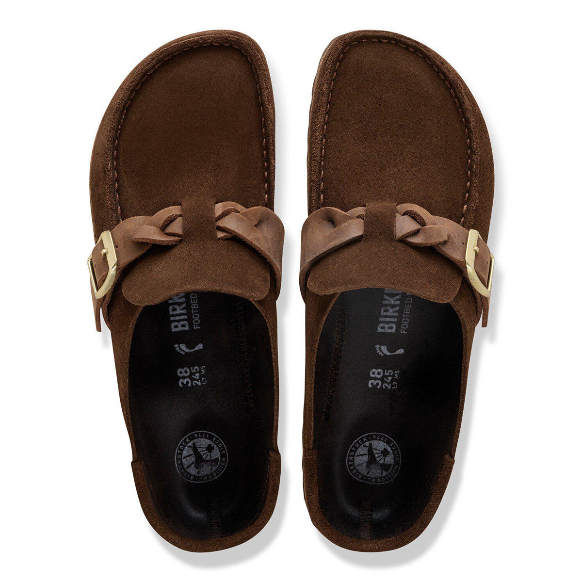 Birkenstock Buckley Braided Suede Leather Carafe