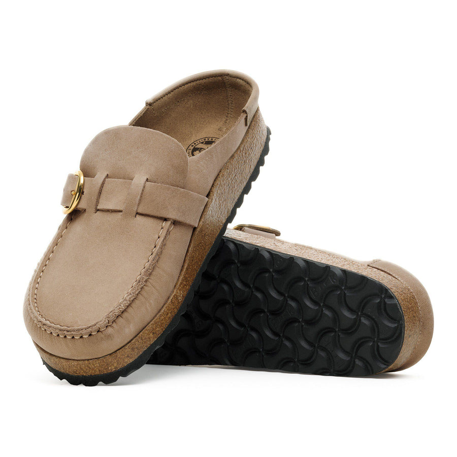 Birkenstock Buckley Natural Leather Oiled Tobacco Brown