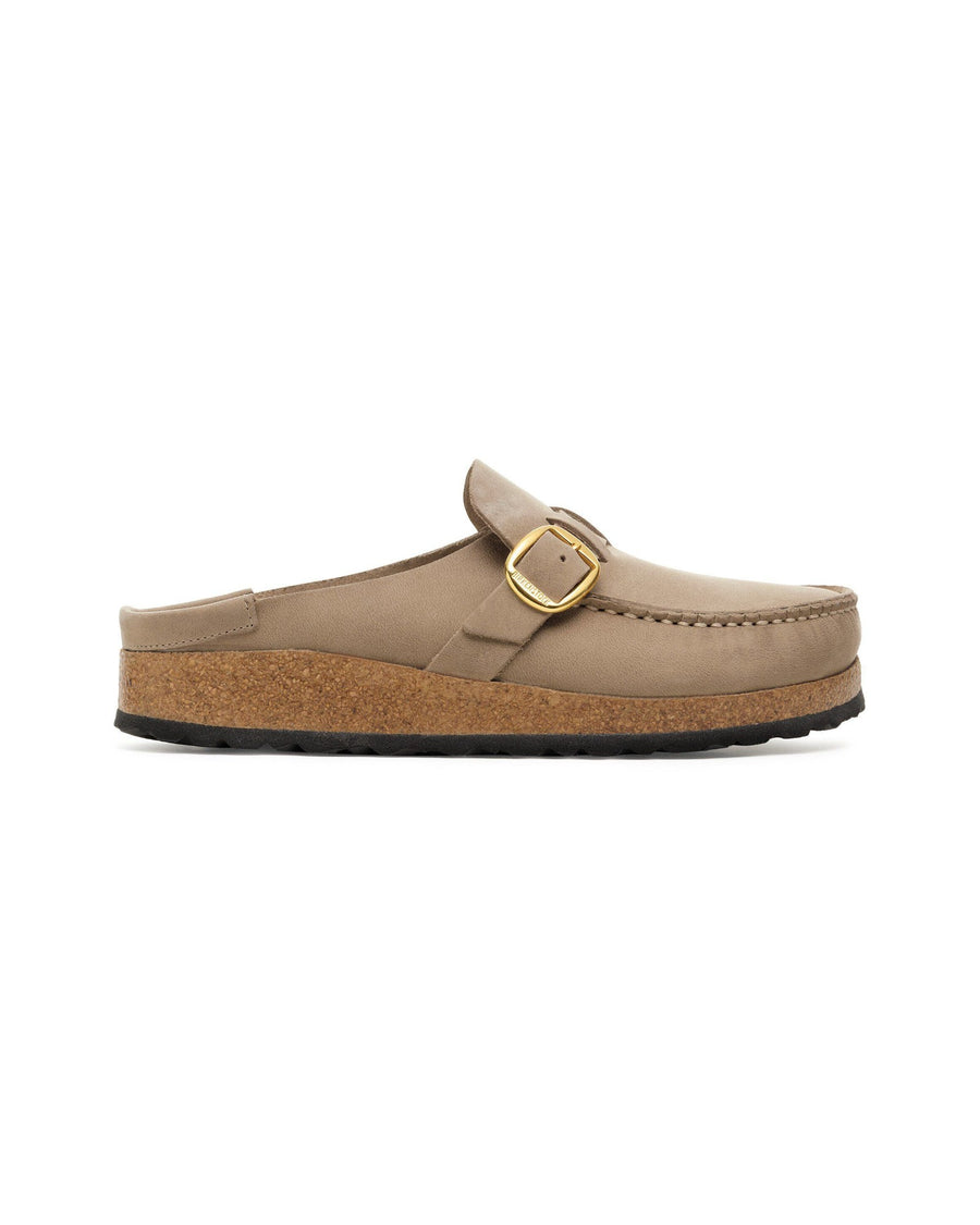 Birkenstock Buckley Natural Leather Oiled Tobacco Brown