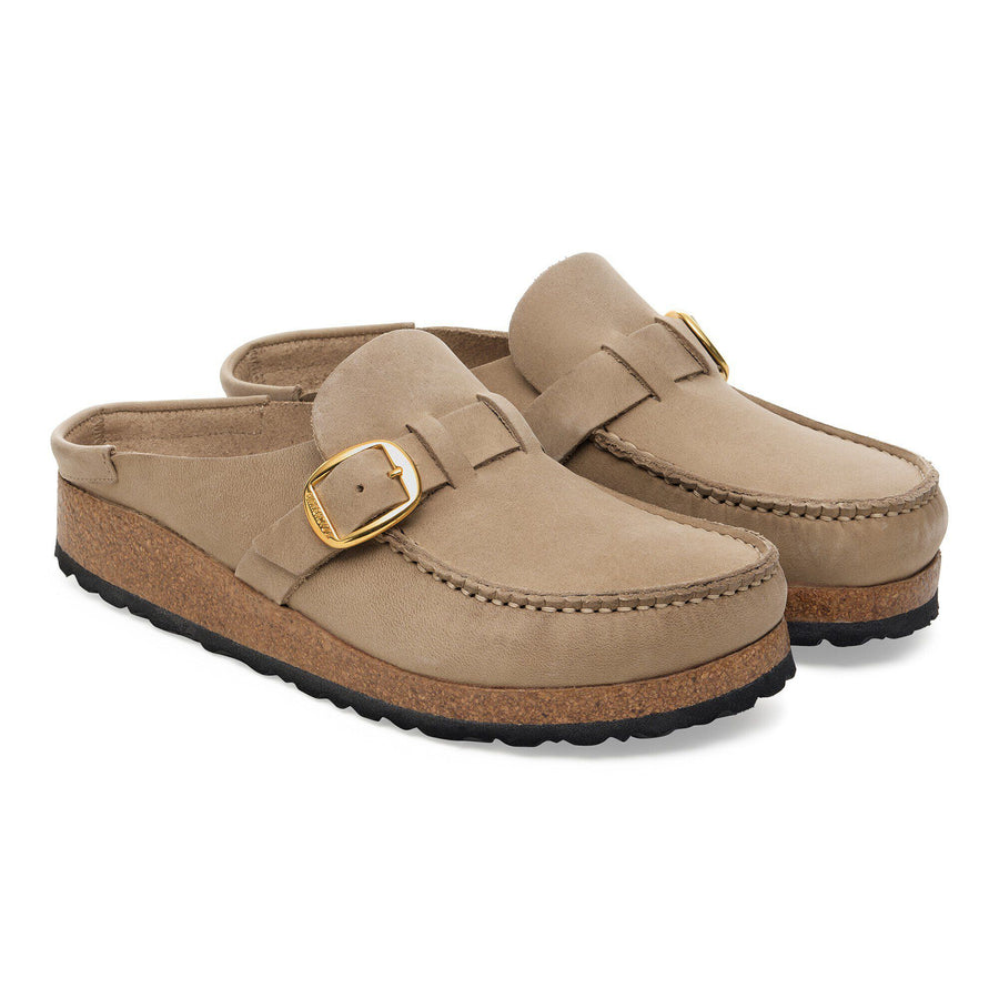 Birkenstock Buckley Natural Leather Oiled Tobacco Brown