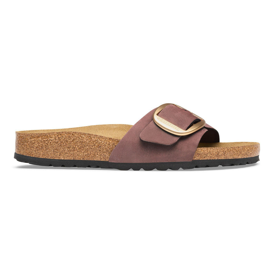 Birkenstock Madrid Big Buckle Nubuck Leather Pepper