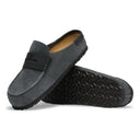 Birkenstock Naples Wrapped Mixed Leather Charcoal