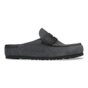 Birkenstock Naples Wrapped Mixed Leather Charcoal