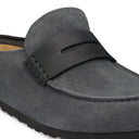 Birkenstock Naples Wrapped Mixed Leather Charcoal