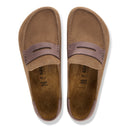 Birkenstock Naples Wrapped Mixed Leather Dark Tea