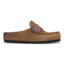 Birkenstock Naples Wrapped Mixed Leather Dark Tea