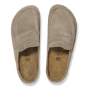 Birkenstock Naples Wrapped Suede Leather Taupe