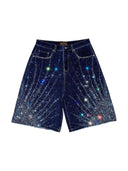 Birth Of A Royal Child Starlight Shorts Blue one-kickz
